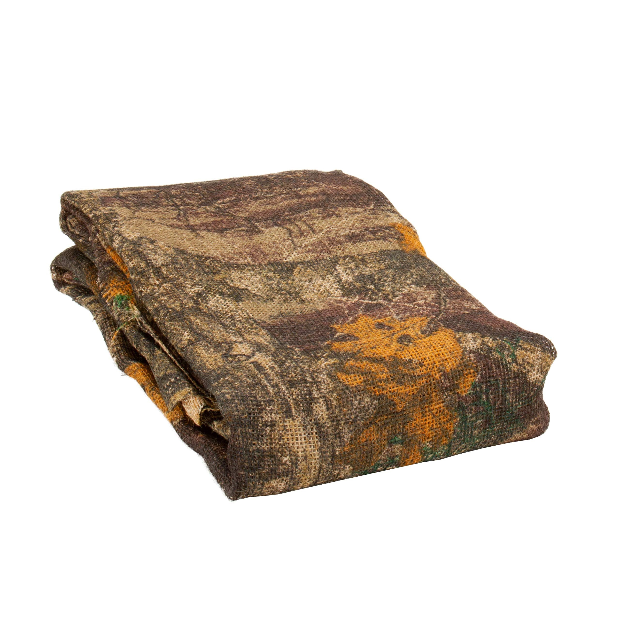 Allen Company Vanish Hunting Blind - Camo Burlap Blind Material for Waterfowl and Deer Hunting - Works on Ground and in Tree Stands - Realtree Edge - 12ft x 54 in