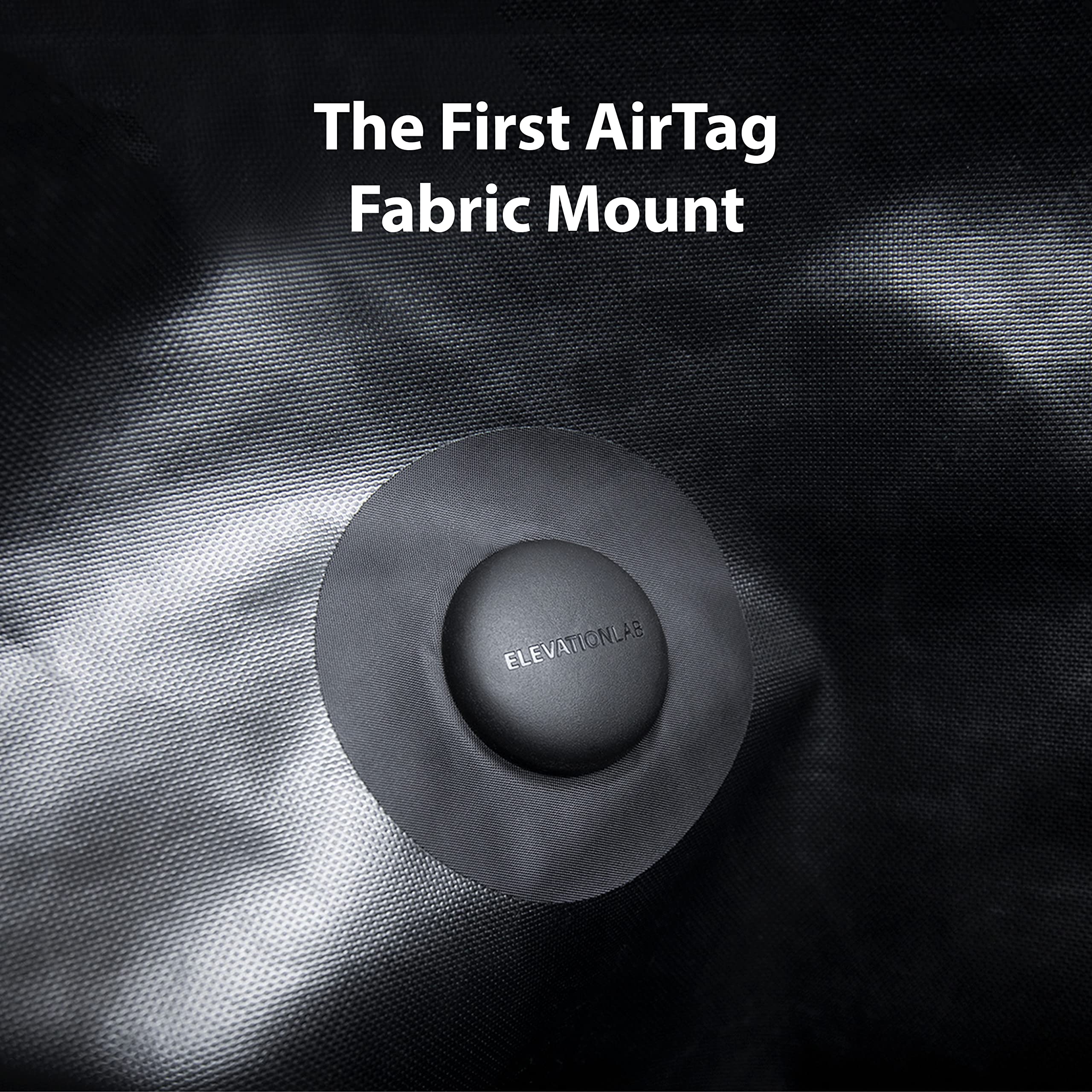 Elevation Lab AirTag Fabric Mount (2 Pack) - TagVault™ - The First AirTag Fabric Mount | Secure & Discreet | for Luggage, Purses, Backpacks, & Jackets