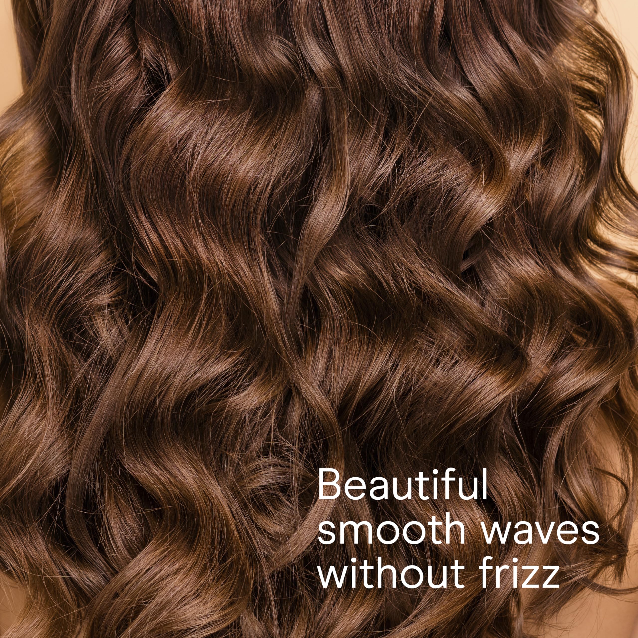 Conair Double Ceramic 1-Inch Curling Wand, Produces Flawless Waves, Curling Iron for Use on Medium and Long Hair, 30 Heat Setting Curling Iron, White